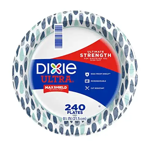 Dixie Ultra Disposable Paper Plates